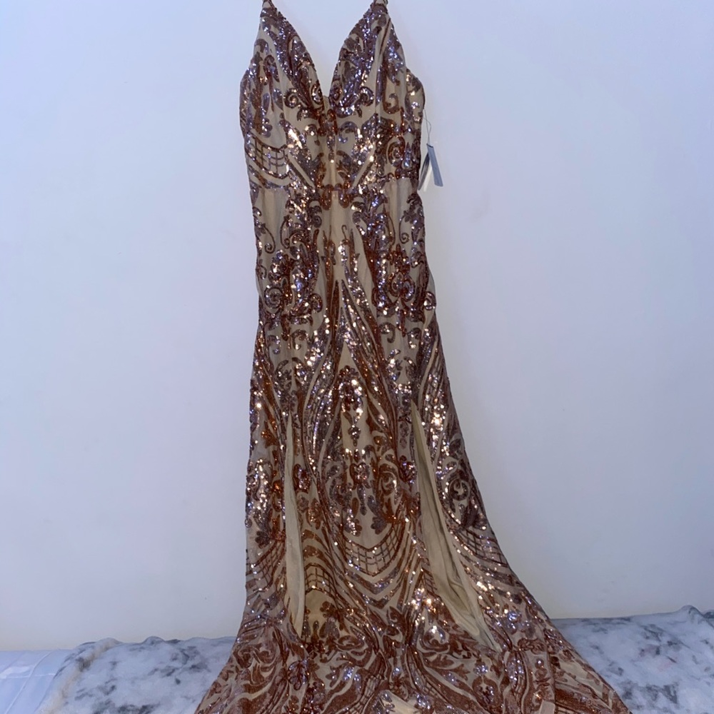 sequence dress